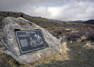 Site of Dog Town in Mono County, California