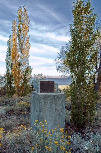 Grave of Adeline Carson Stilts Near Lee Vining, California