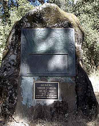 Old Bale Grist Mill Commemorative Plaque