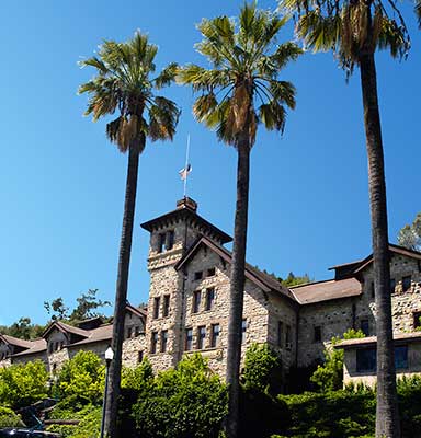 Christian Brothers Wine Aging Cellars in St. Helena, California