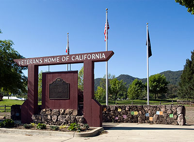 California Landmark 828: Veterans Home of California in Yountville