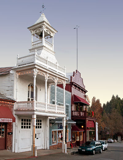 Firehouse #1 in  Nevada City, California