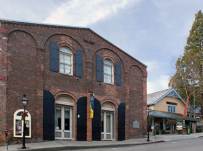 Nevada Theatre in Nevada City, California