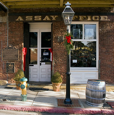 Commemorative Plaque for South Yuba Canal Office in Nevada City, California