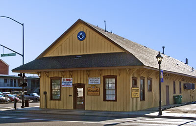 National Register #98001208: Virginia and Truckee Railroad Depot in Carson City, Nevada