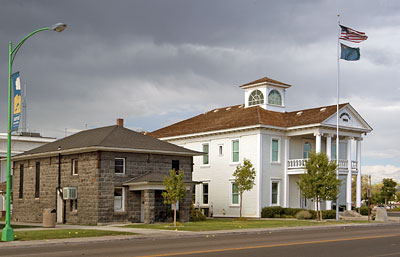 National Register #01001546: Churchill County Jail in Fallon, Nevada