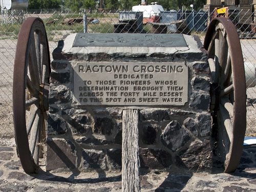 Nevada Historic Marker 19: Ragtown