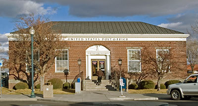 Yerington Main Post Office in Lyon County, Nevada