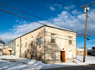 Bass Building in Tonopah, Nevada