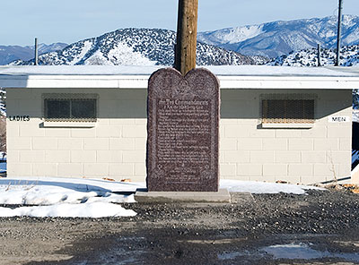 At a Gas Station in Virginia City, Nevada