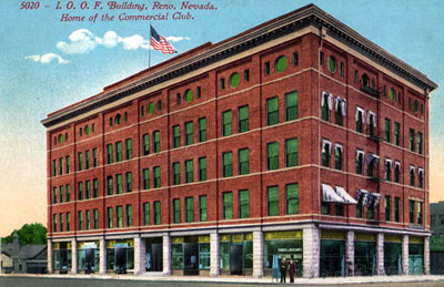 National Register #78001730: Odd Fellows Building in Reno, Nevada