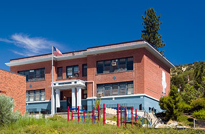 Gold Hill High School in Gold Hill, Oregon