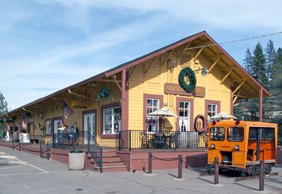Freight Depot in Colfax, California