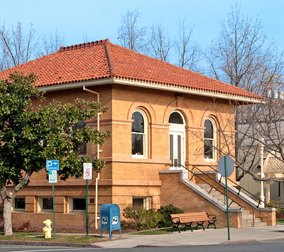 Carnegie Library in Lincoln, California