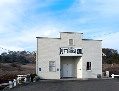 Portuguese Hall in Newcastle, California