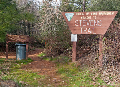 Stevens Trail in Placer County, California