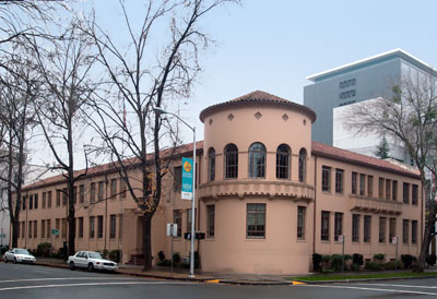 Blue Anchor Building in Sacramento, California