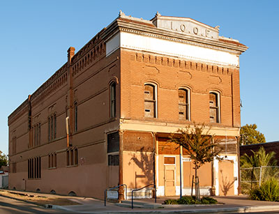 Brewster Building in Galt, California