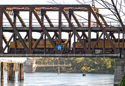 I Street Bridge in Sacramento, California