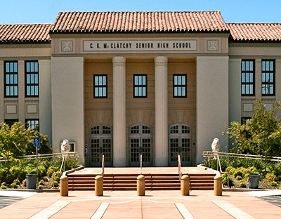 C.K. McClatchy Senior High School in Sacramento, California