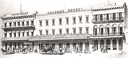 Orleans Hotel In Old Sacramento, California