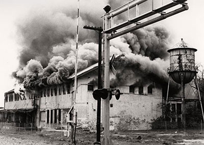 Sego Milk Plant Fire in 1992