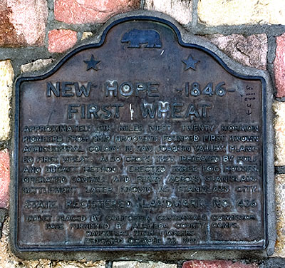 Site of New Hope Mormon Agricultural Colony