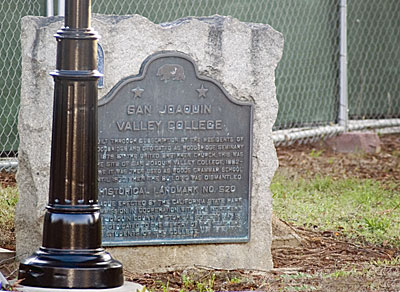 Site of San Joaquin Valley College in Woodbridge, California