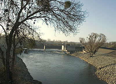 Site of Wood&rsquo;s Ferry and Wood&rsquo;s Bridge in Woodbridge, California