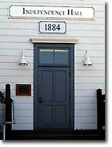 Independence Hall in Woodside, California