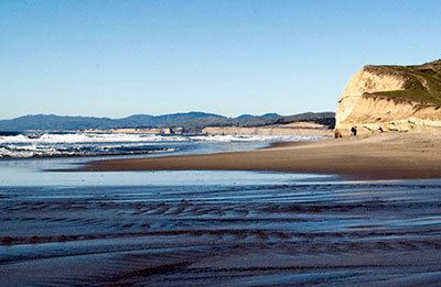 Mouth of San Gregorio Creek