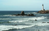 Pigeon Point Lighthouse in San Mateo County, California