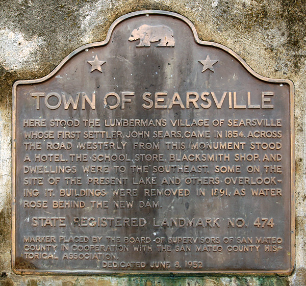 Town of Searsville Commemorative Plaque