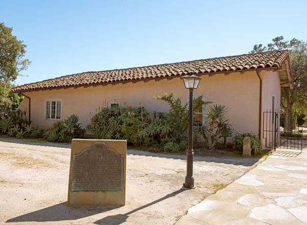 California Historical Landmark 308: Casa Covarrubias in Santa Barbara