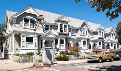 Cope Row Houses in Santa Cruz, California
