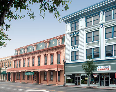 Mansion House Hotel and Lettunich Building