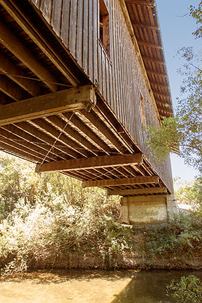 Felton Covered Bridge in Santa Cruz County, California