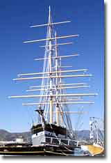 Square-Rigged Sailing Ship Balclutha, Aquatic Park, San Francisco