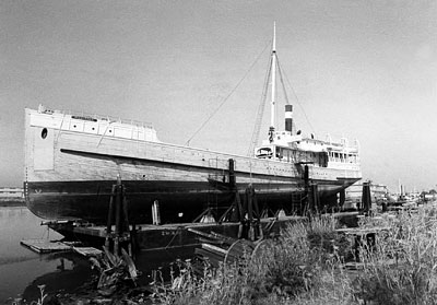 National Historic Landmark #73000228: WAPAMA Steam Schooner in 1981