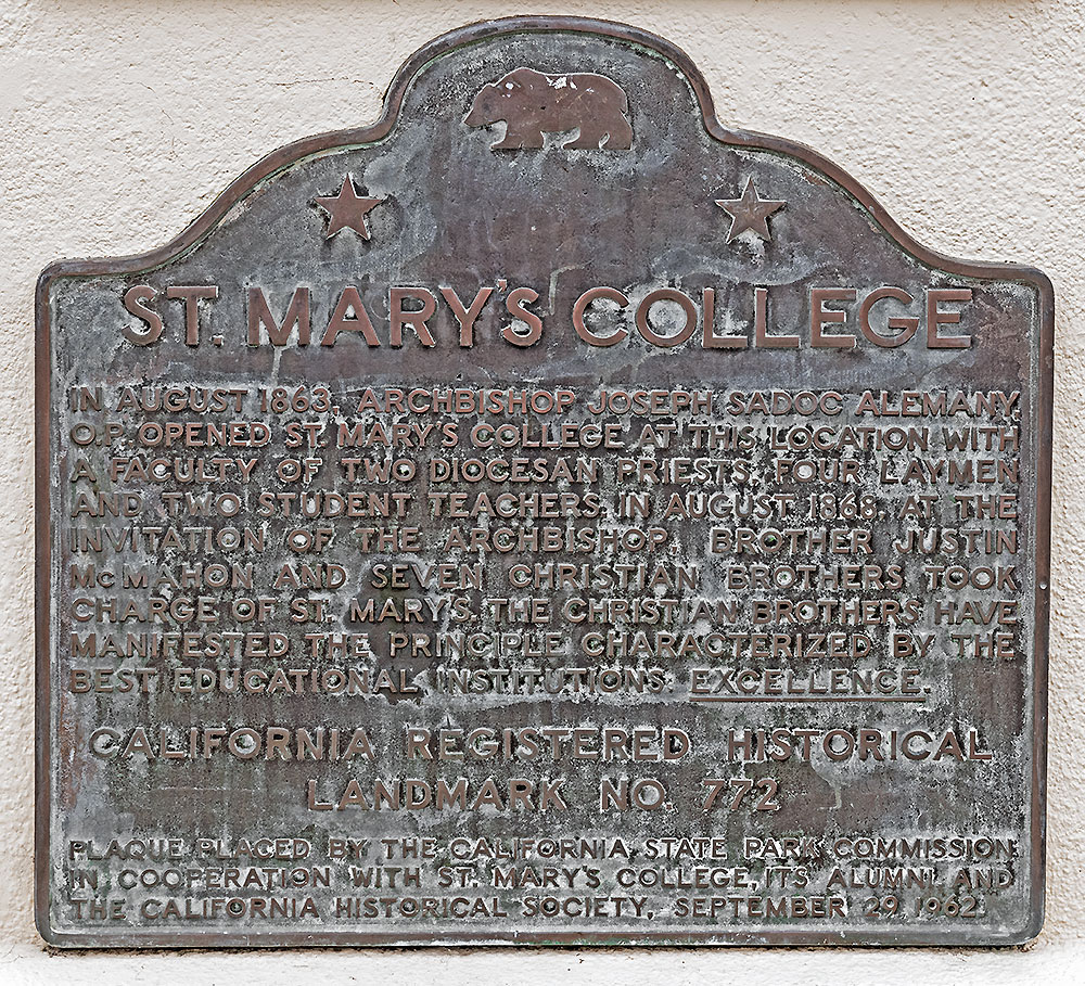 California Historical Landmark #772: Saint Mary