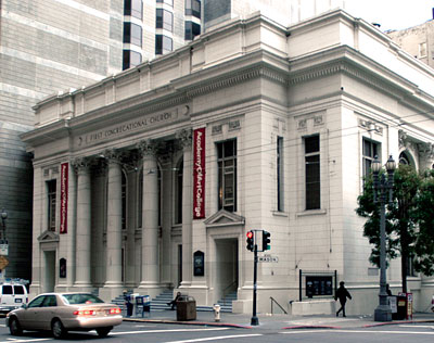 First Congregational Church, San Francisco. Photograph copyright &copy; 2004 by Alvis E Hendley.