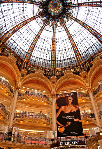 Galeries Lafayette in Paris