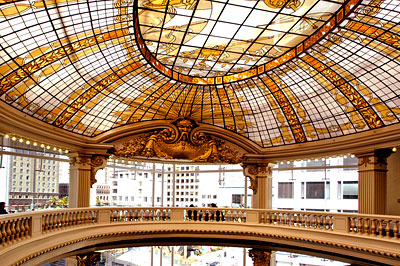 Rotunda and Skylight Salvaged from City of Paris