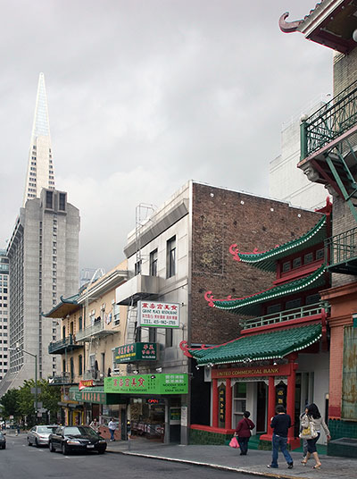 Site of The California Star Newspaper in San Francisco