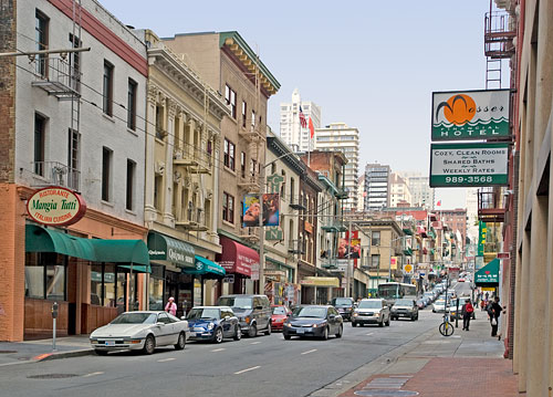 Clay Street at Montgomery Street