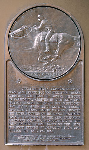 Site of Western Headquarters of Russell, Majors, and Waddell