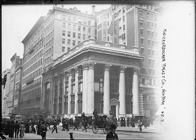 Knickerbocker Trust Company Building in New York