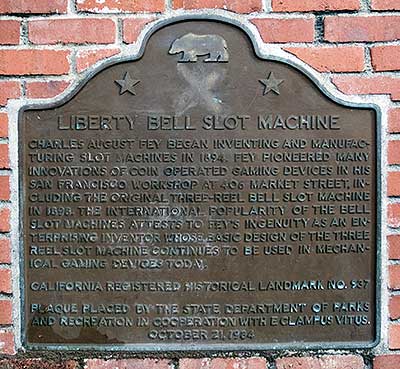 Liberty Bell Slot Machine in San Francisco