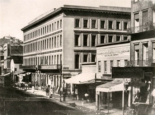 Montgomery Block in San Francisco c.1862