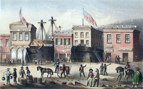 1855 Lithograph by Francis Samuel Marryat